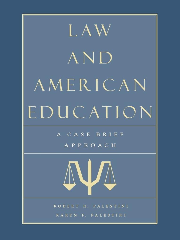 Law and American Education