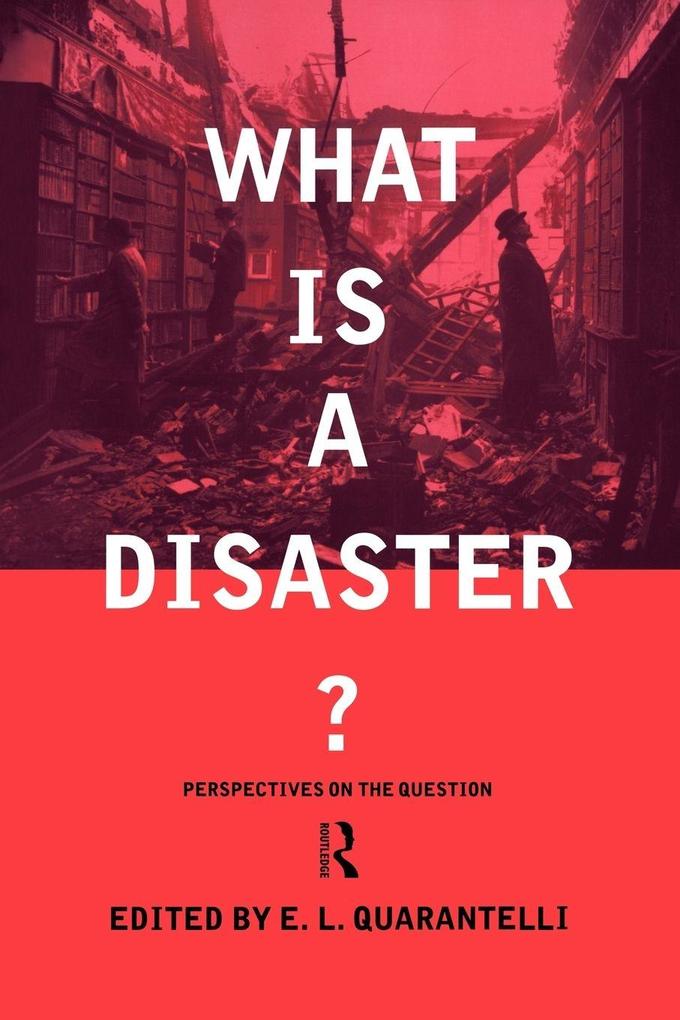 What is a Disaster?