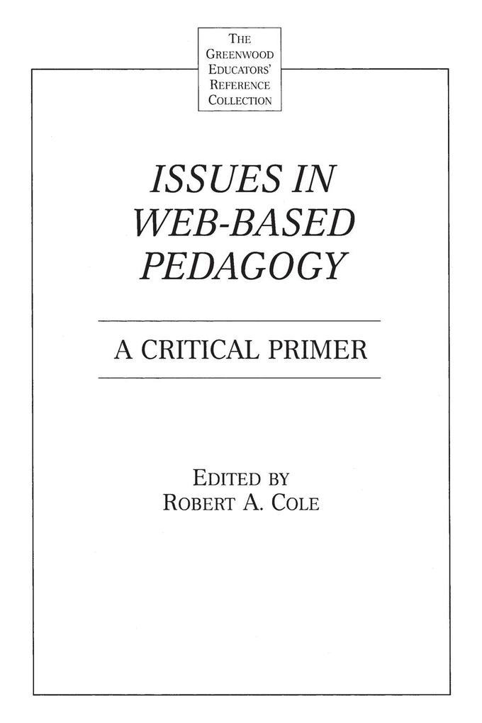 Issues in Web-Based Pedagogy