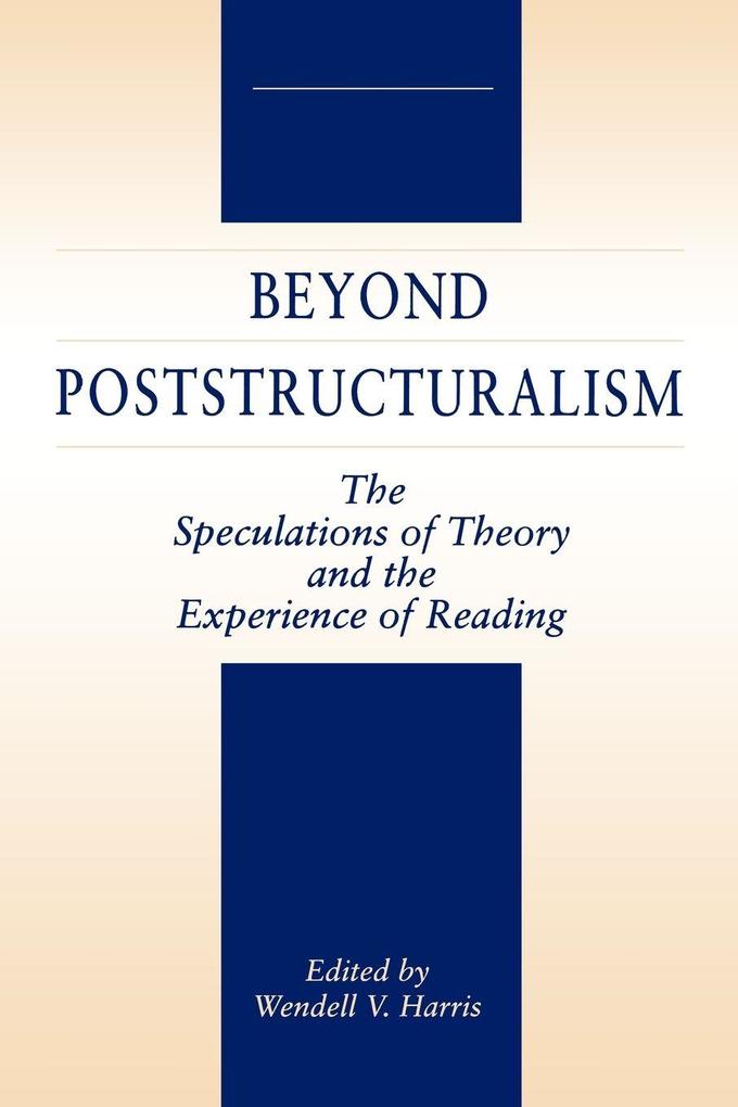 Beyond Poststructuralism