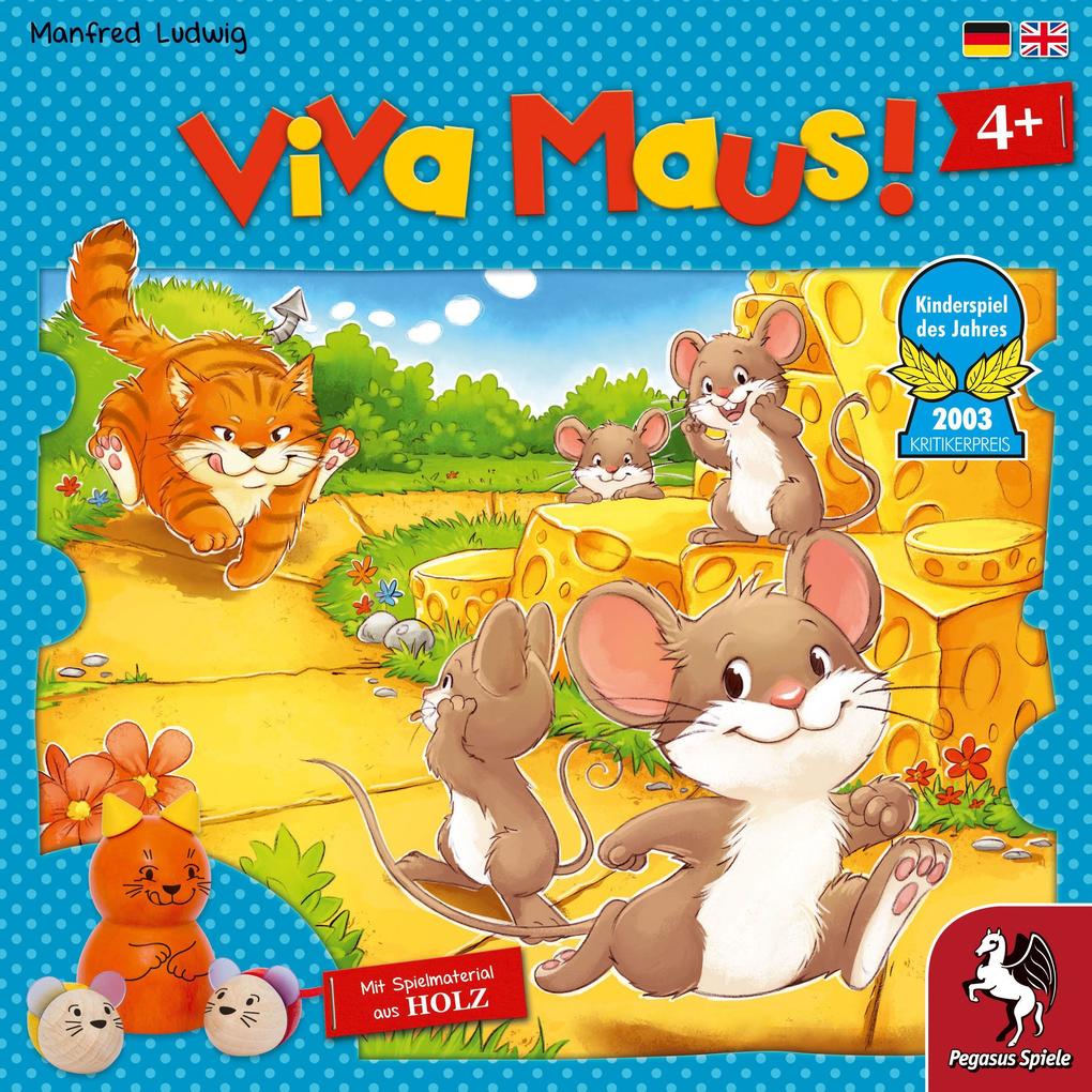 Image of Pegasus 6600G - Viva Maus, Kinderspiel, Familienspiel, Strategiespiel