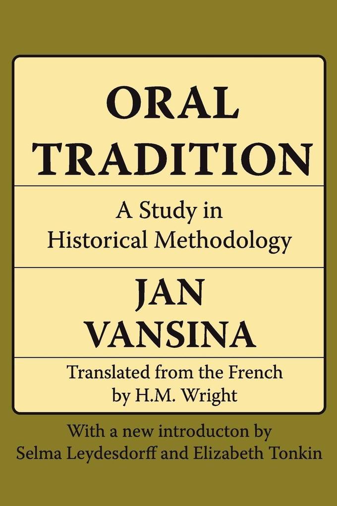 Oral Tradition