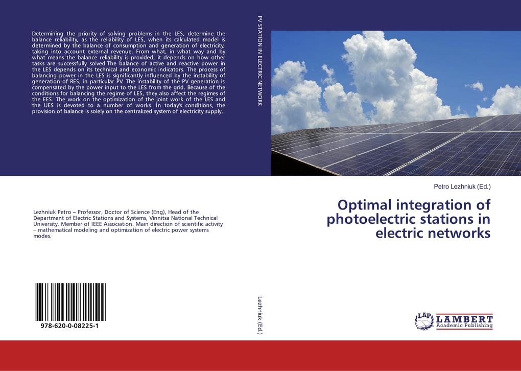 Optimal integration of photoelectric stations in electric networks