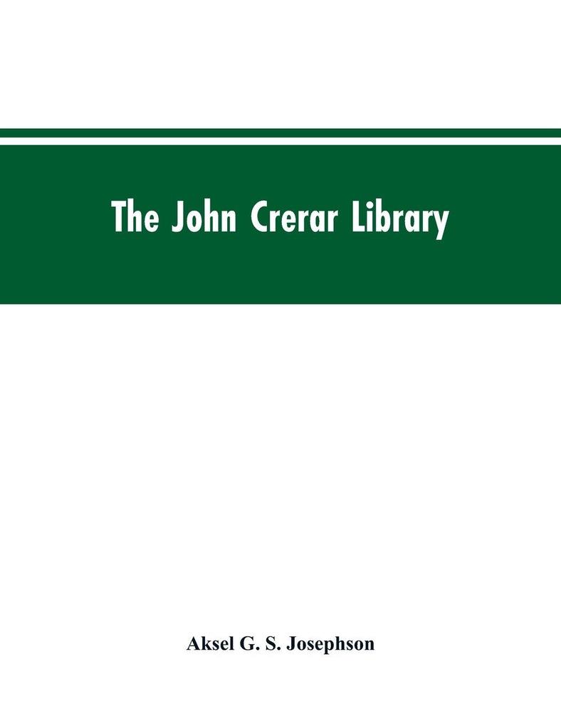 The John Crerar Library