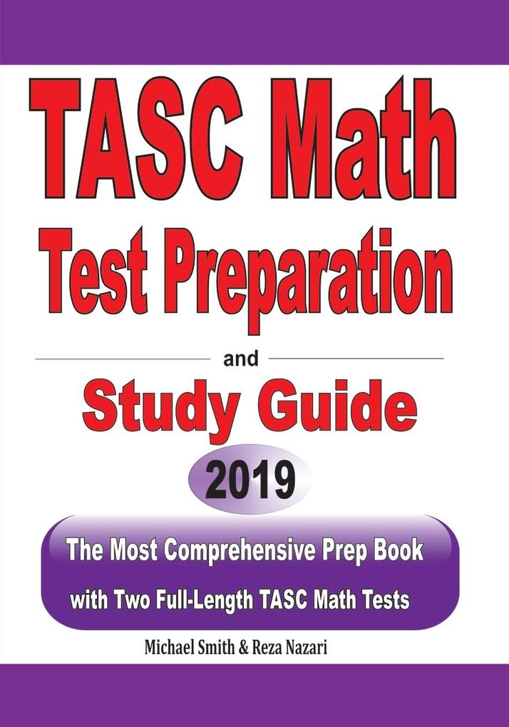TASC Math Test Preparation and study guide