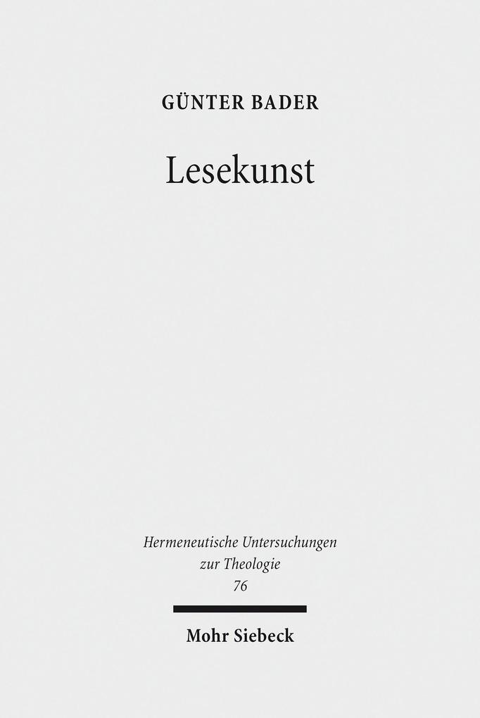 Lesekunst