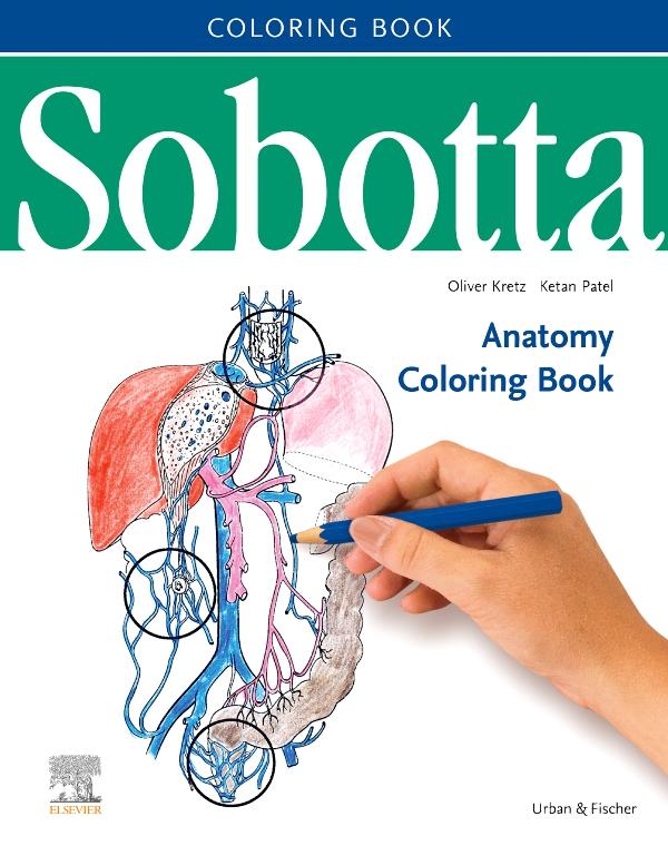 Urban & Fischer/Elsevier Sobotta Anatomy Coloring Book Englisch/Latein