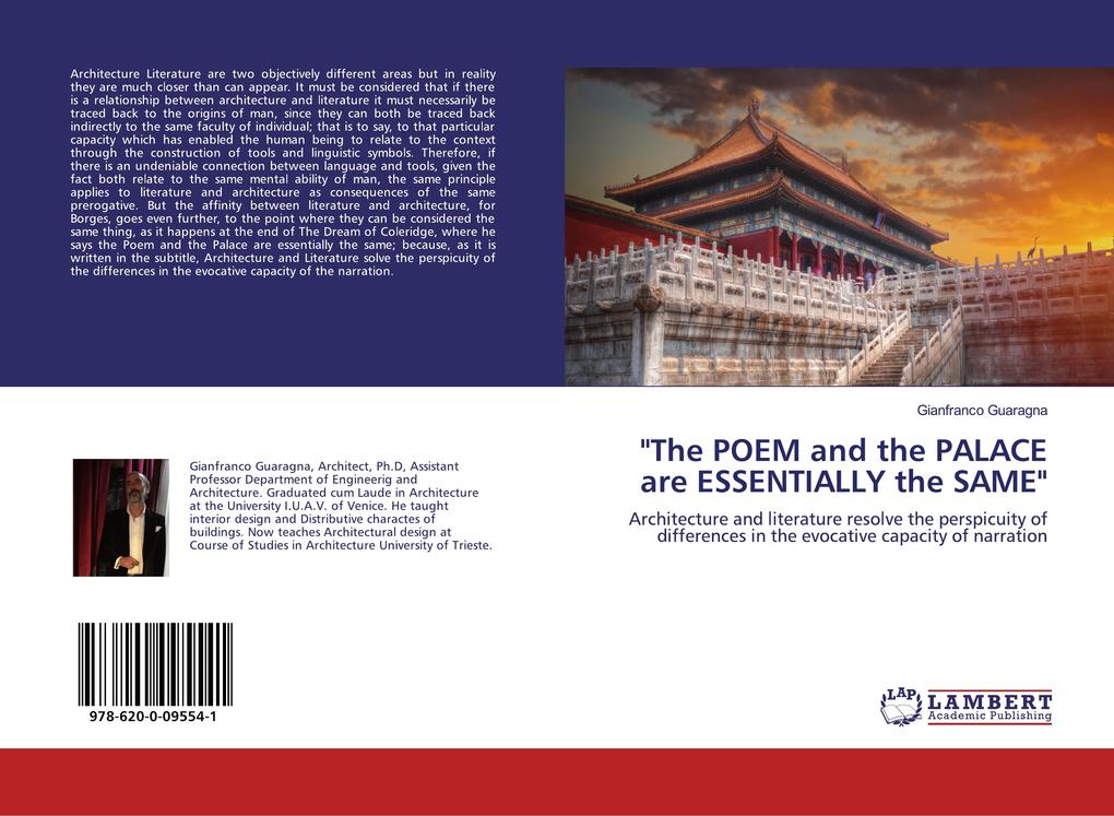 'The POEM and the PALACE are ESSENTIALLY the SAME'