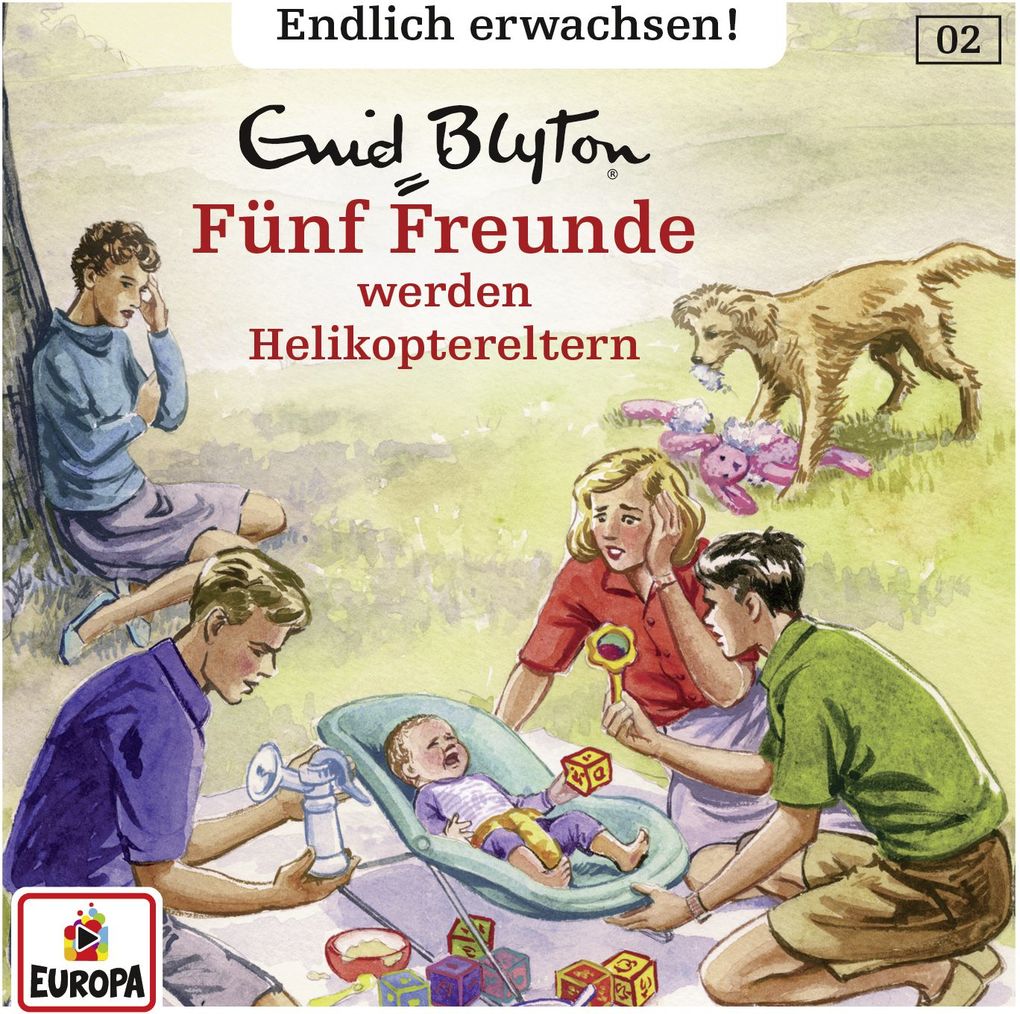 Image of Fünf Freunde - Endlich Erwachsen - 002/Fünf Freunde werden Helikoptereltern - (CD)