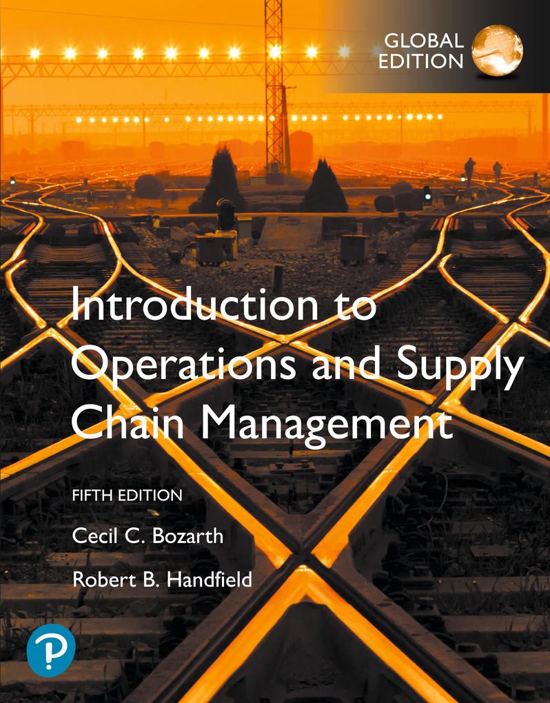 Introduction to Operations and Supply Chain Management Global Edition