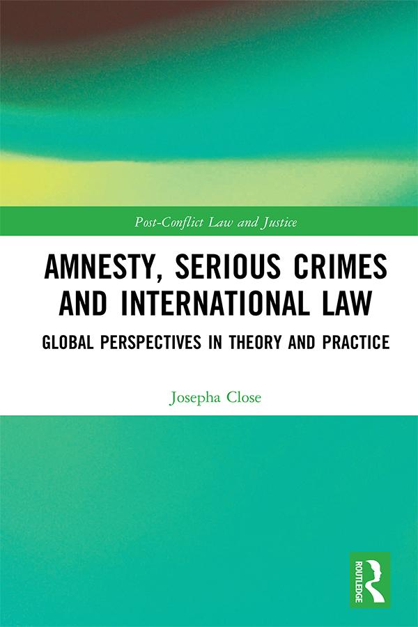 Amnesty Serious Crimes and International Law