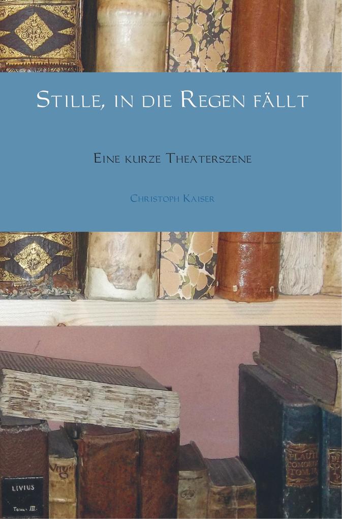 Stille in die Regen fällt