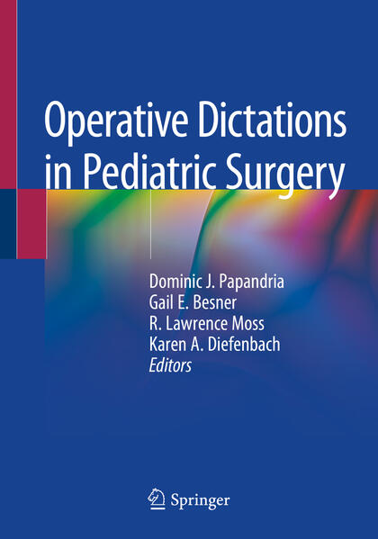 Operative Dictations in Pediatric Surgery