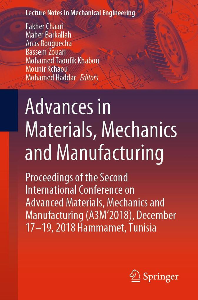 Advances in Materials Mechanics and Manufacturing