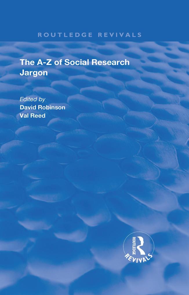 The A-Z of Social Research Jargon
