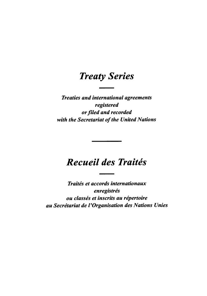 Treaty Series 1770 / Recueil des Traités 1770