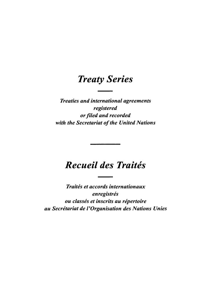 Treaty Series 1757 / Recueil des Traités 1757