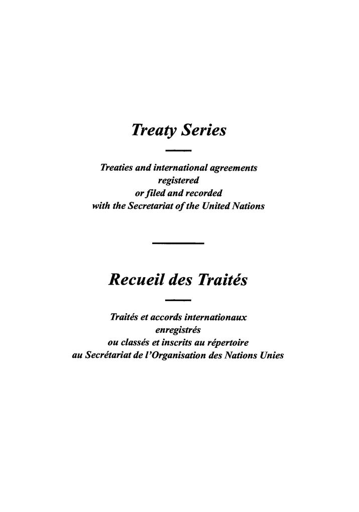 Treaty Series 1737 / Recueil des Traités 1737