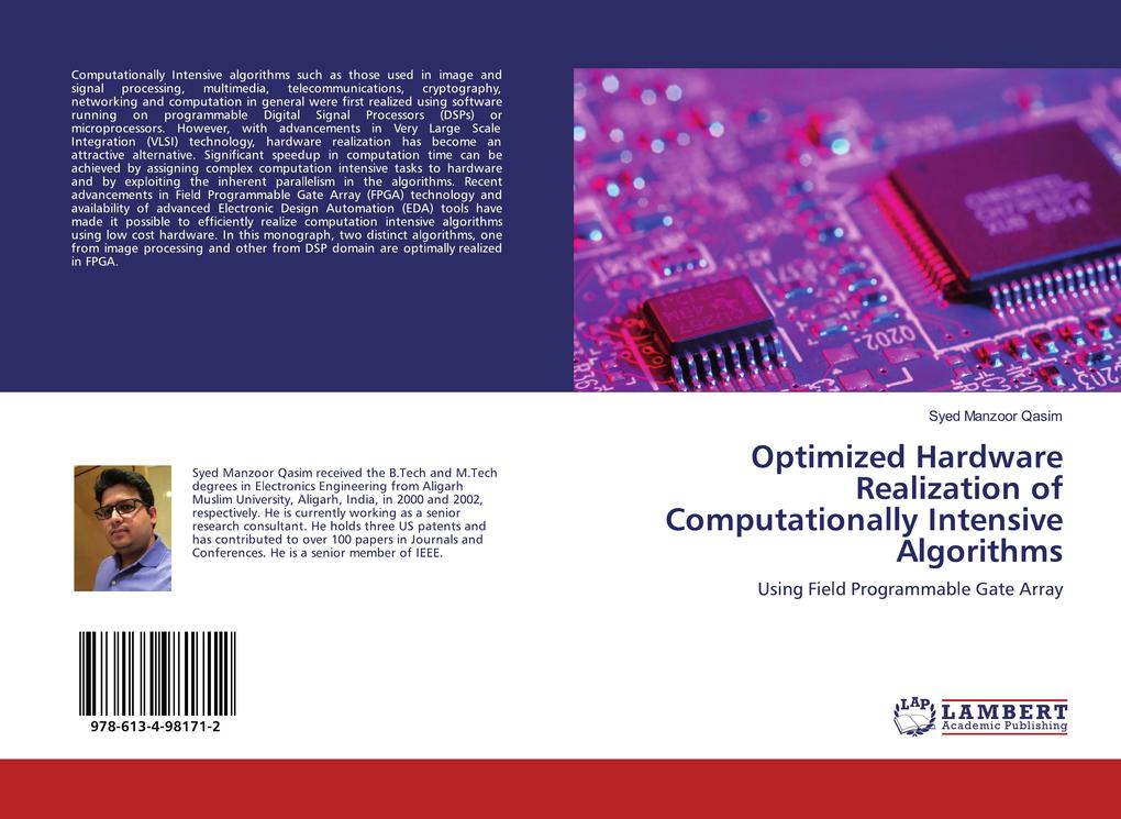 Optimized Hardware Realization of Computationally Intensive Algorithms