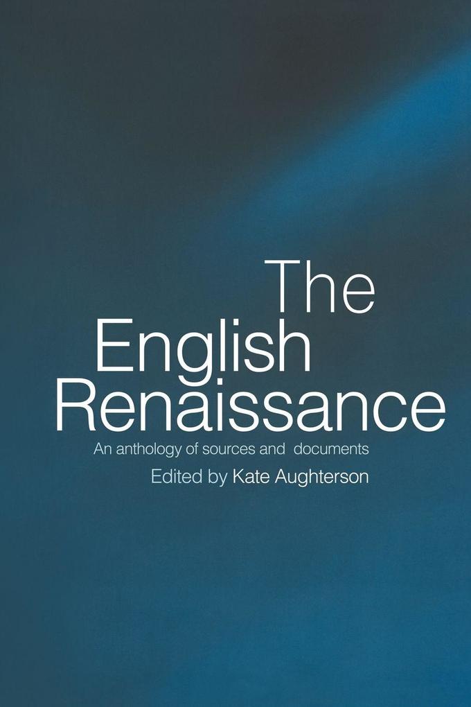 The English Renaissance