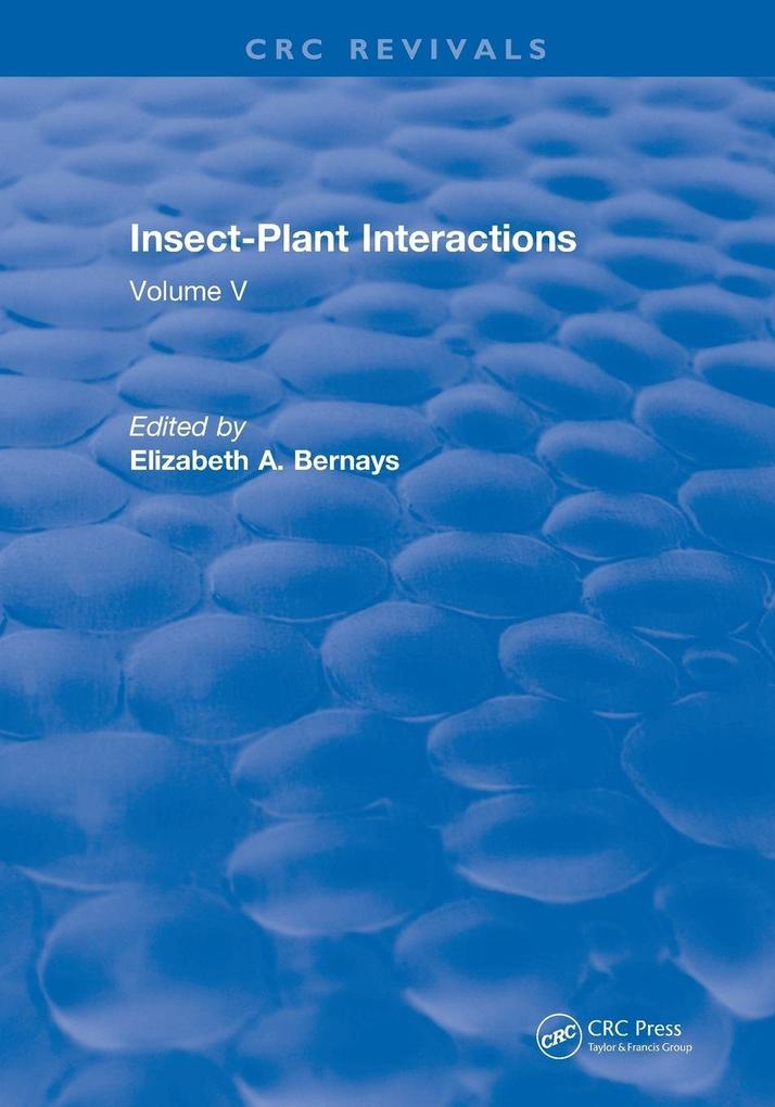 Insect-Plant Interactions (1993)