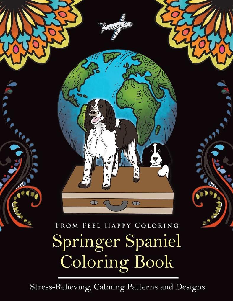 Springer Spaniel Coloring Book