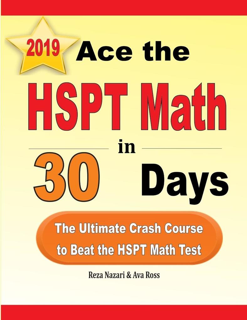 Ace the HSPT Math in 30 Days