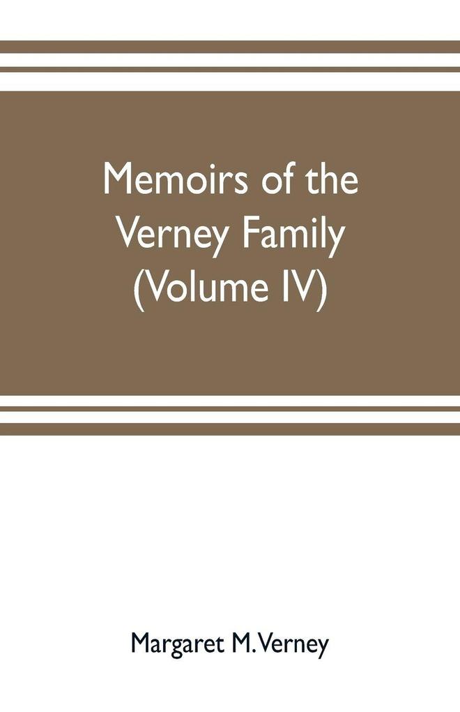 Memoirs of the Verney family