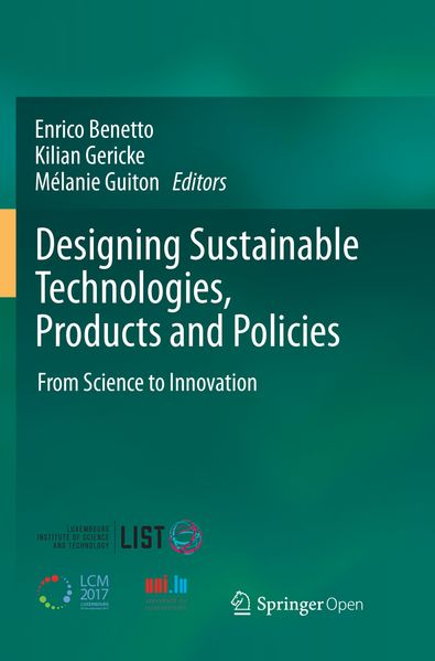 Designing Sustainable Technologies Products and Policies
