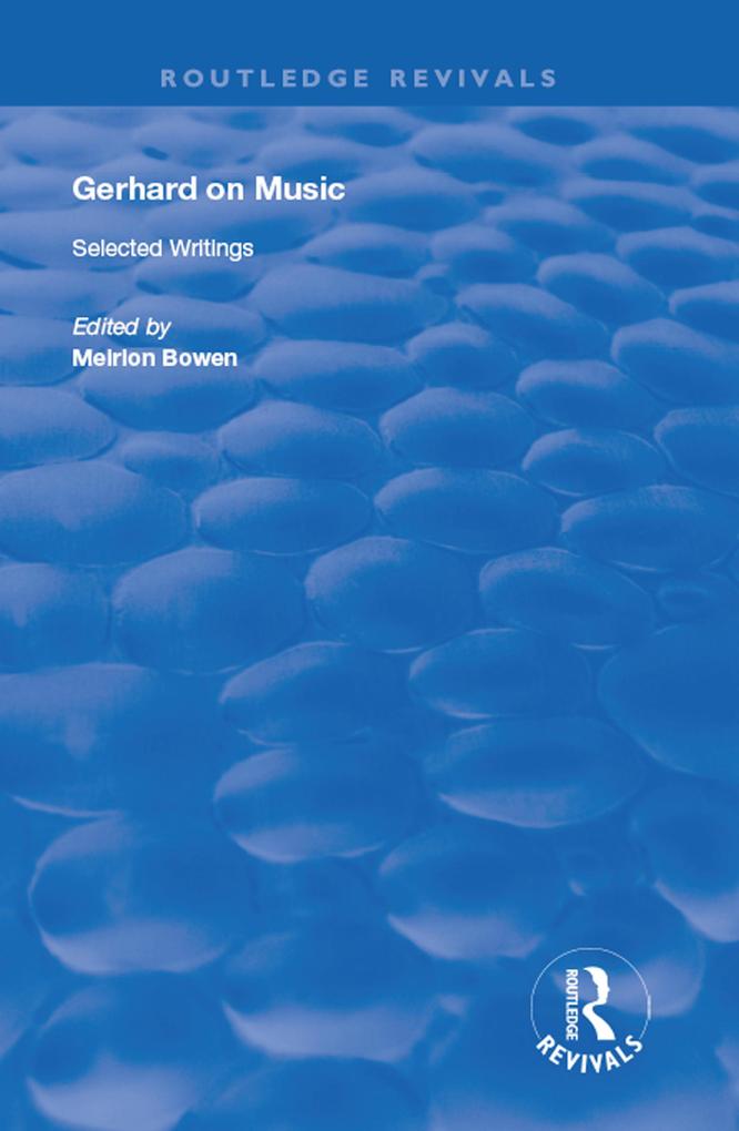 Gerhard on Music