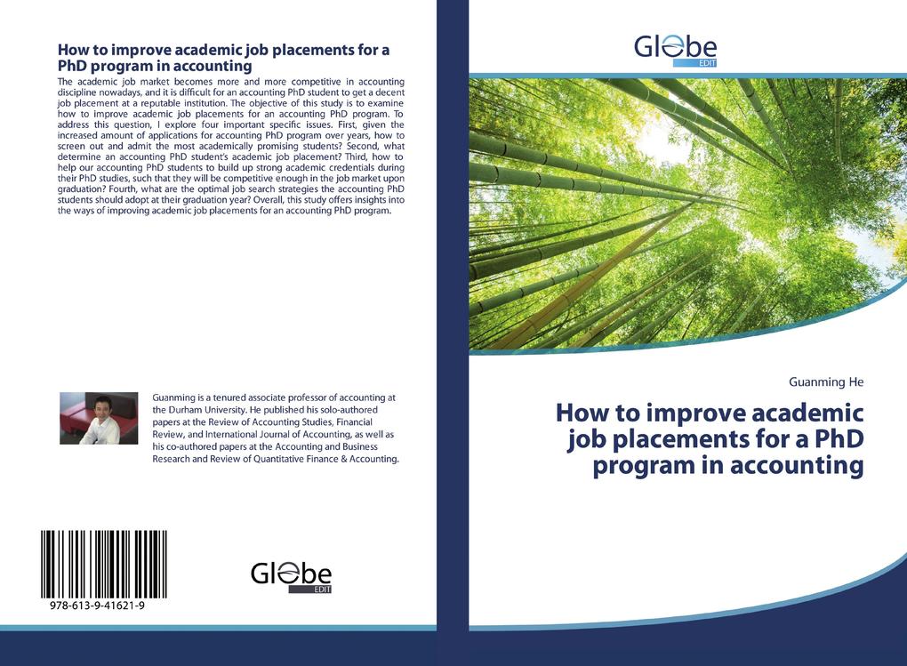 How to improve academic job placements for a PhD program in accounting