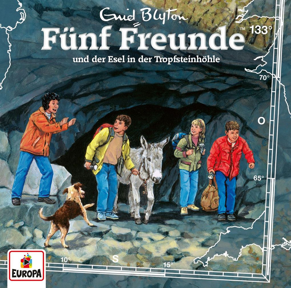 Image of Fünf Freunde - 133/Fünf Freunde und der Esel in der Tropfsteinhöh - (CD)