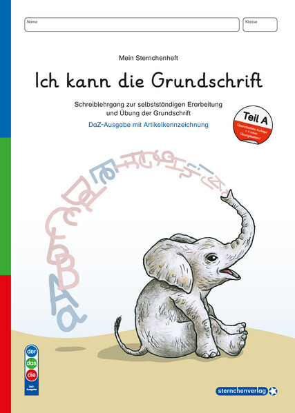 Ich kann die Grundschrift Teil A - Ausgabe mit Artikelkennzeichnung