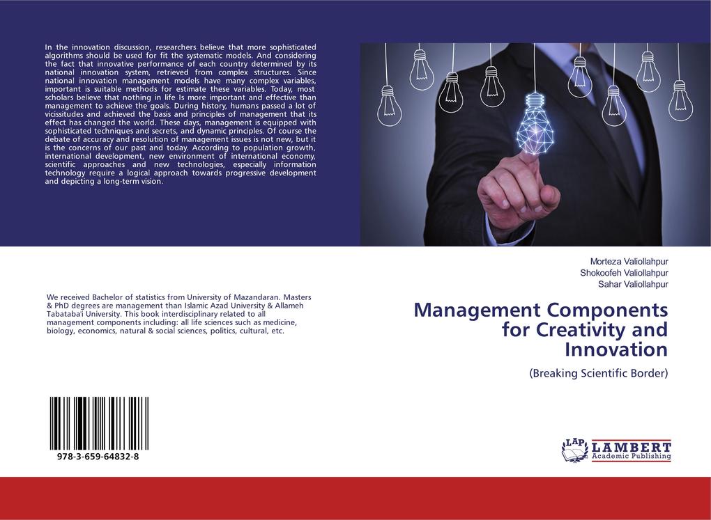 Management Components for Creativity and Innovation