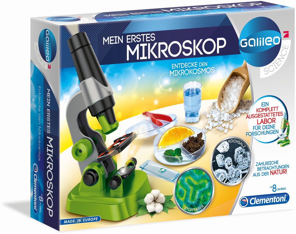 Image of Clementoni - Galileo - Mein erstes Mikroskop