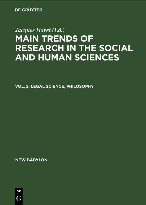 Legal science philosophy