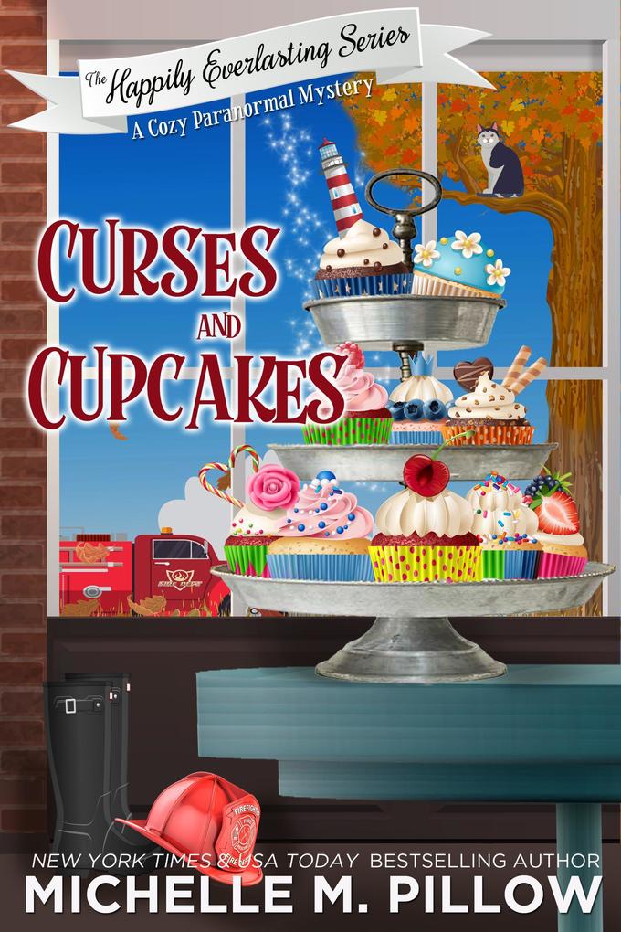 Curses and Cupcakes: A Cozy Paranormal Mystery (The Happily Everlasting Series #6)