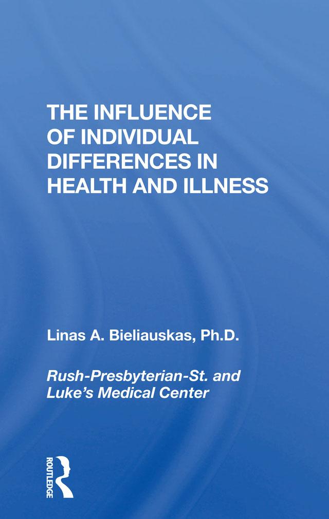 The Influence Of Individual Differences In Health And Illness