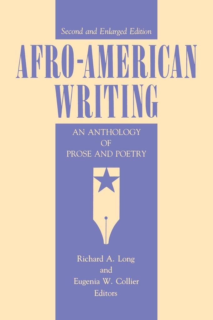 Afro-American Writing