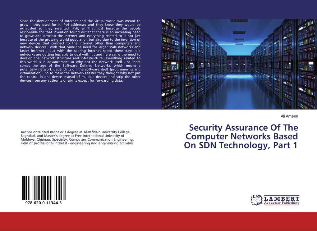 Security Assurance Of The Computer Networks Based On SDN Technology Part 1