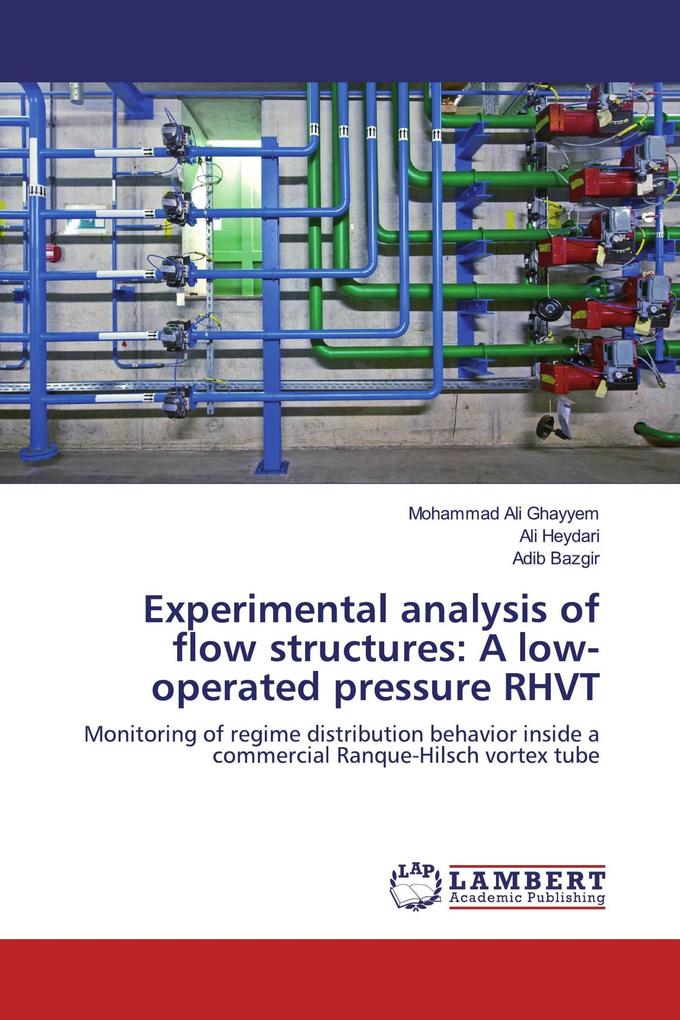 Experimental analysis of flow structures: A low-operated pressure RHVT