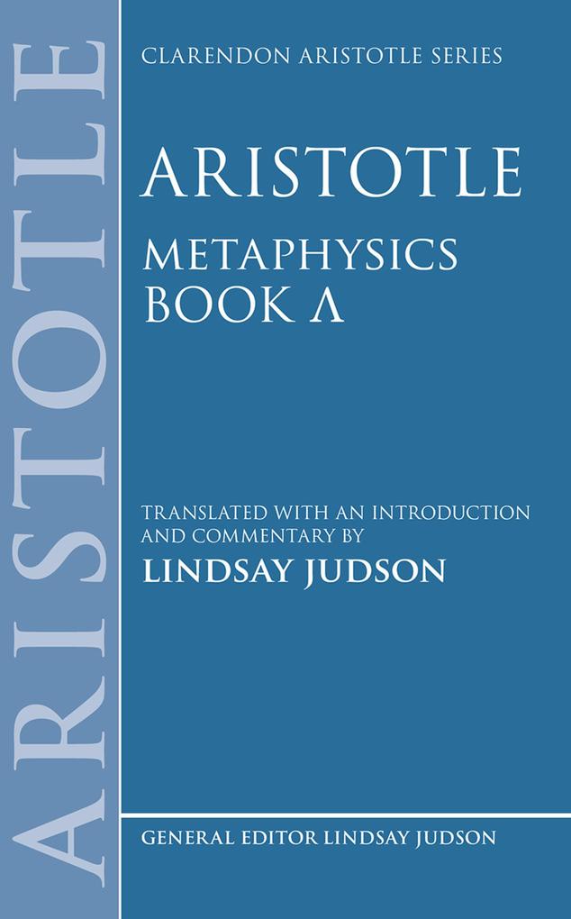 Aristotle Metaphysics Lambda