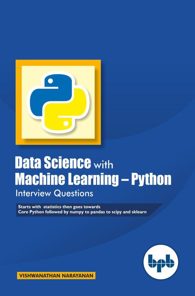 Data Science with Machine Learning- Python Interview Questions Questions