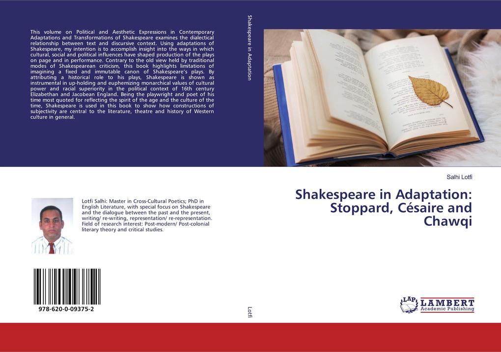 Shakespeare in Adaptation: Stoppard Césaire and Chawqi