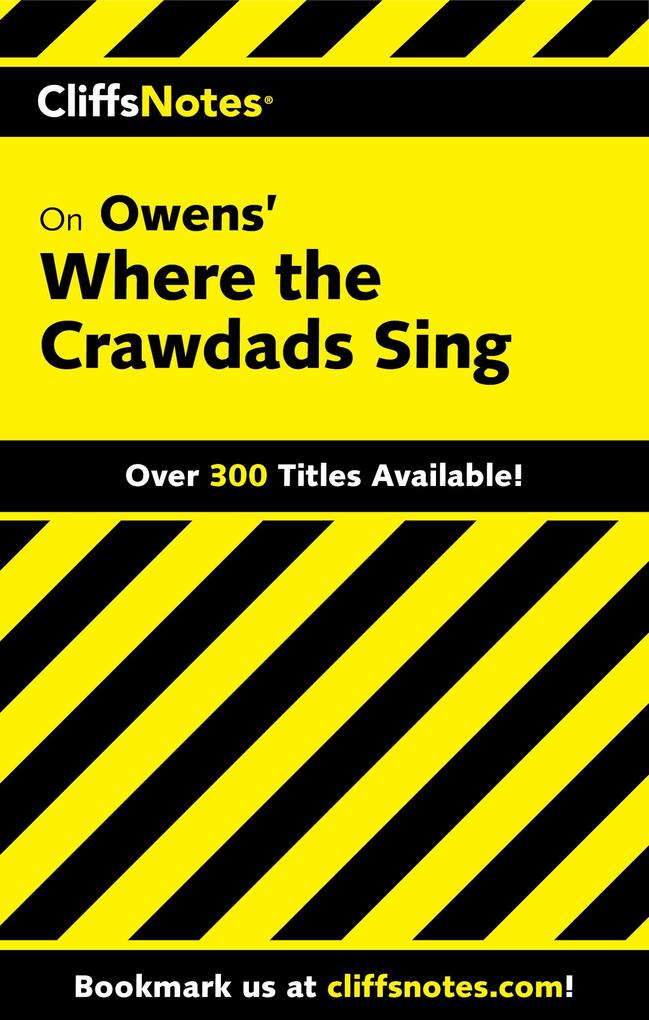 CliffsNotes on Owens‘ Where the Crawdads Sing