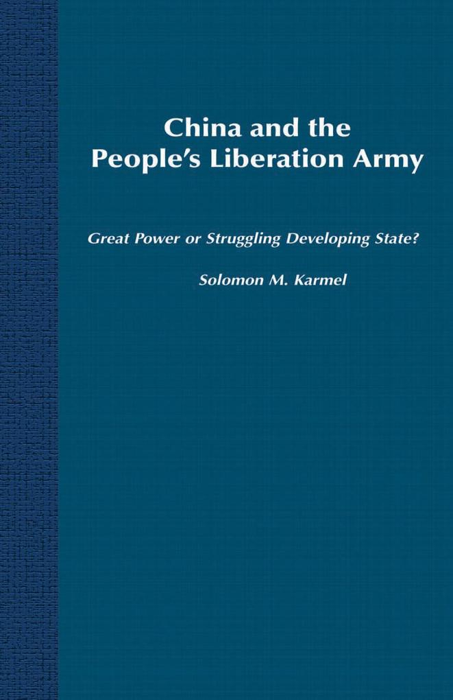 China and the People‘s Liberation Army