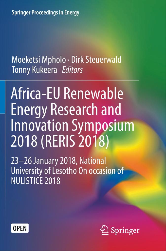 Africa-EU Renewable Energy Research and Innovation Symposium 2018 (RERIS 2018)
