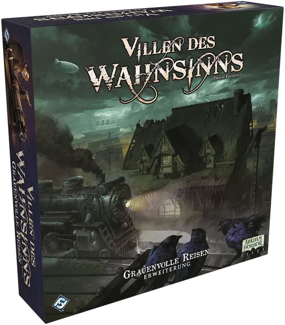 Fantasy Flight Games - Villen des Wahnsinns 2. Edition - Grauenvolle Reisen
