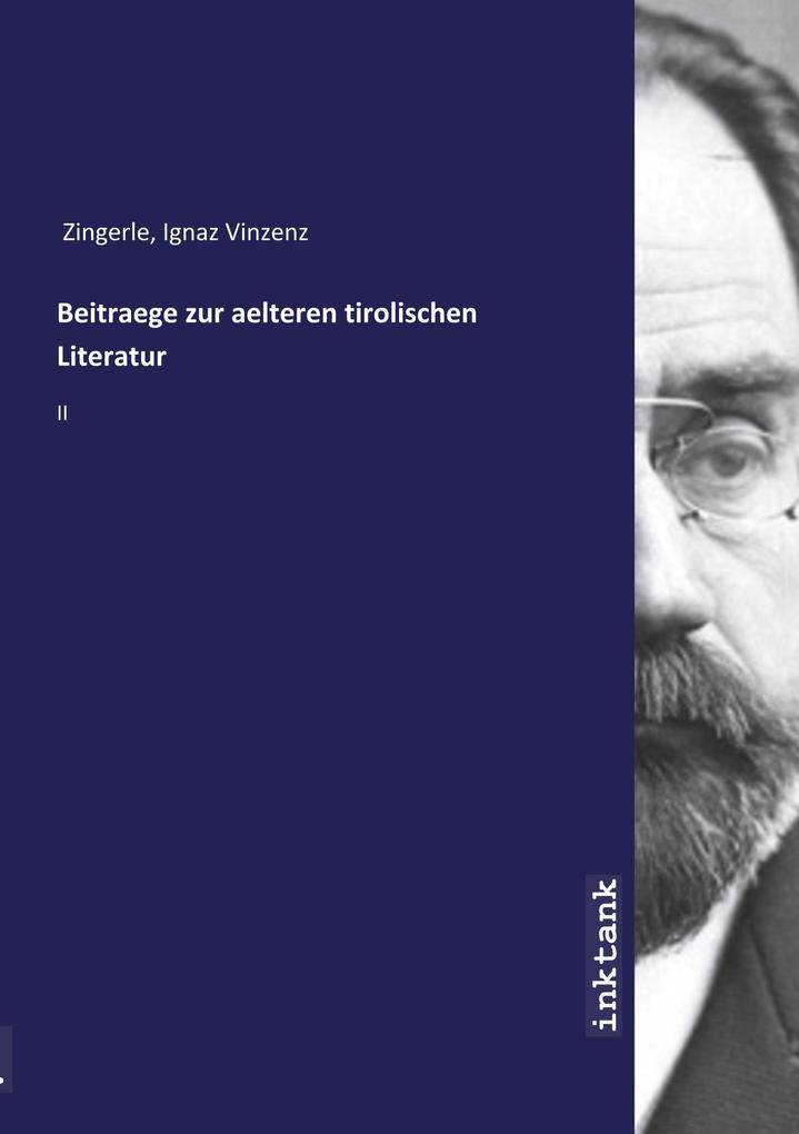 Image of Beitraege zur aelteren tirolischen Literatur