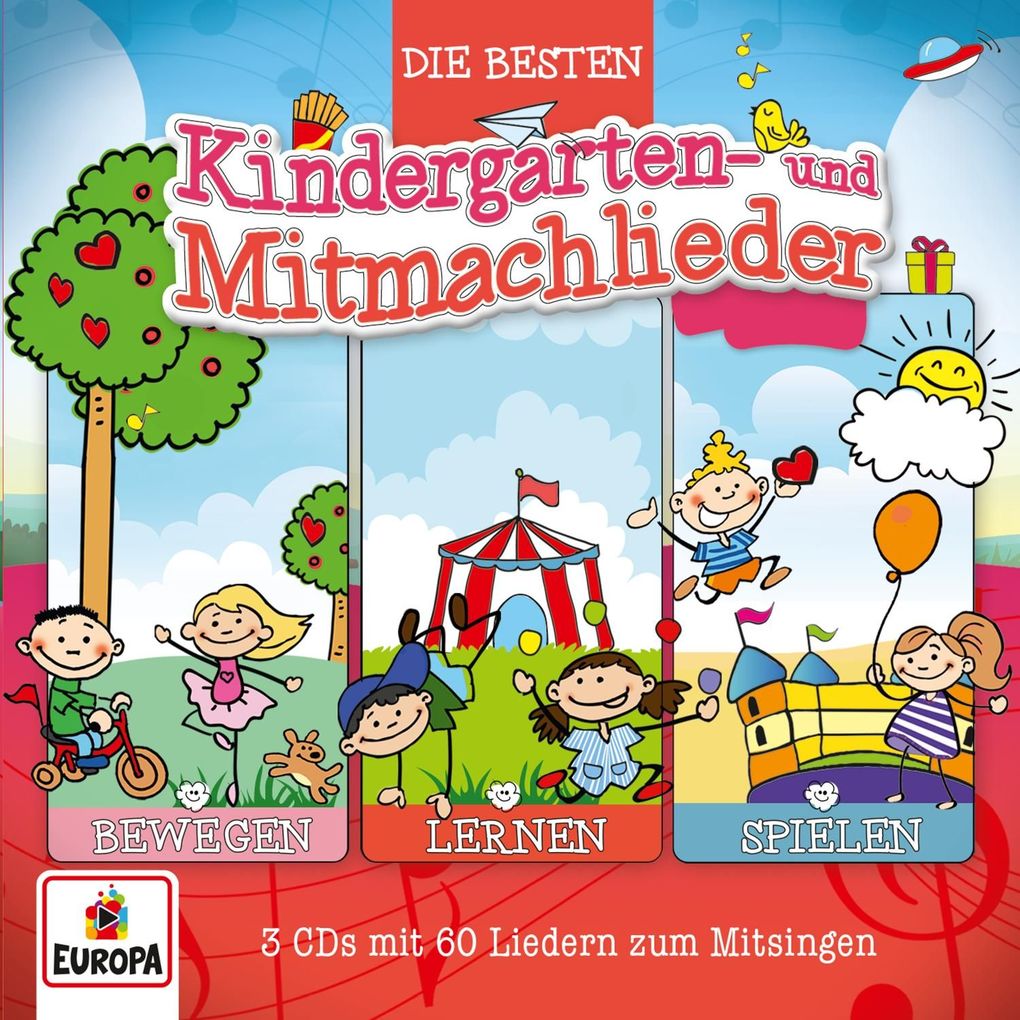 02/3er Box (Die besten Kindergarten-& Mitmachlied